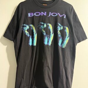 1994 Bon Jovi Black Graphic T-Shirt